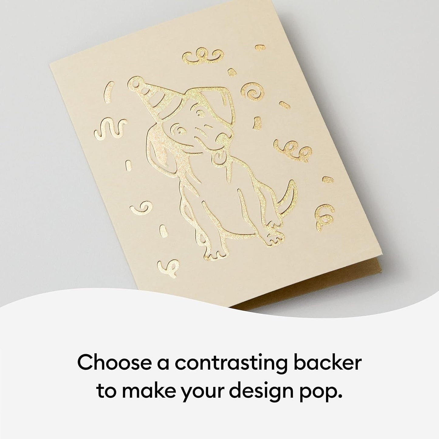 Cricut Cutaway Cards R10, Intricately Design Birthday Cards, Thank You Cards, Custom Greeting Cards, Holographic Backer, Compatible with Cricut Joy/Maker/Explore Machines, Pastel Sampler (18 Ct)