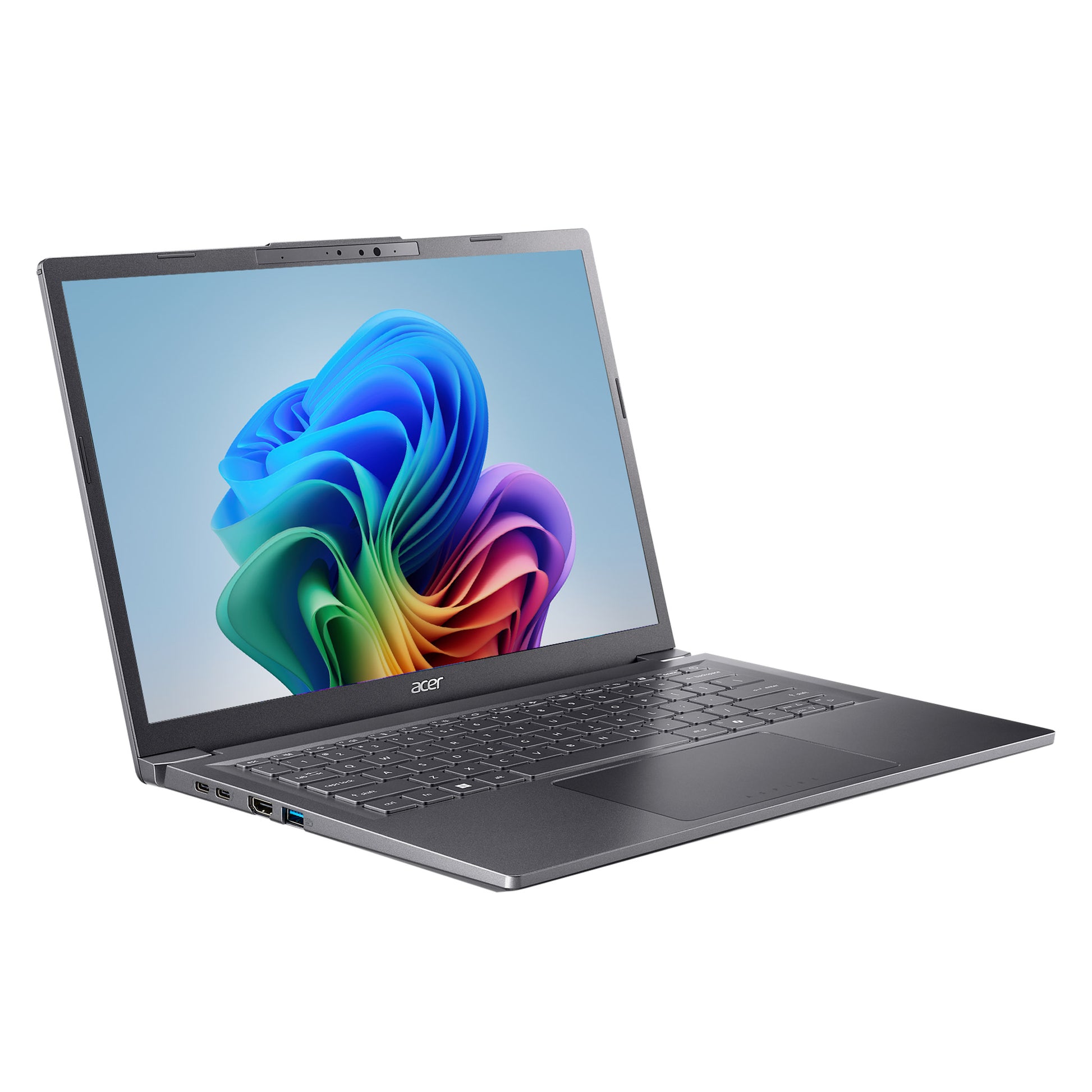 Acer Aspire 14" AI Copilot+ PC - Intel Core Ultra 5 226V – WUXGA (1920 X 1200) Touchscreen Display - 16GB RAM - 1TB SSD - Windows 11 Home – Steel Gray