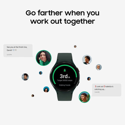 Galaxy Watch4 40Mm Bluetooth and Wifi Smart Watch, Black