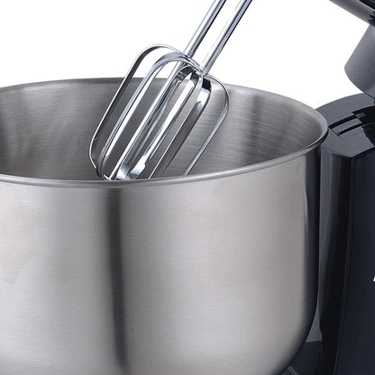 5-Speed Stand Mixer with 3.5 Qt Stainless Steel Mixing Bowl, Black