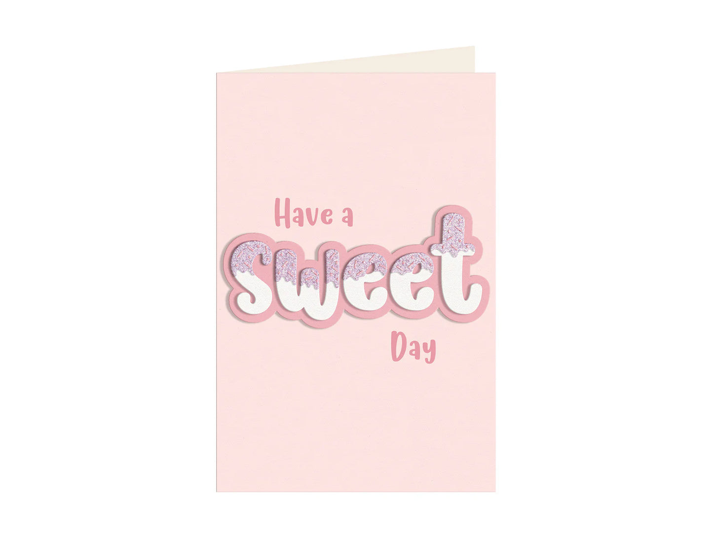 Life Is Sweet - You'Re so Sweet Sentiment Stamp & Metal Die Set
