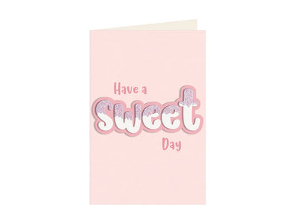 Life Is Sweet - You'Re so Sweet Sentiment Stamp & Metal Die Set
