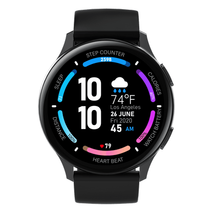 Callie Smartwatch with 1.43" AMOLED Display, Call Functionality, Heart Rate Monitor, IP68 Waterproof, 100 Workout Modes, Compatible with Iphone and Android