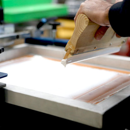 Ecotex® Screen Printing Snow White (Pint - 16 Oz.) - Water Based Snow White Fabric Ink, Silk Screen Paint - ®, USA Made