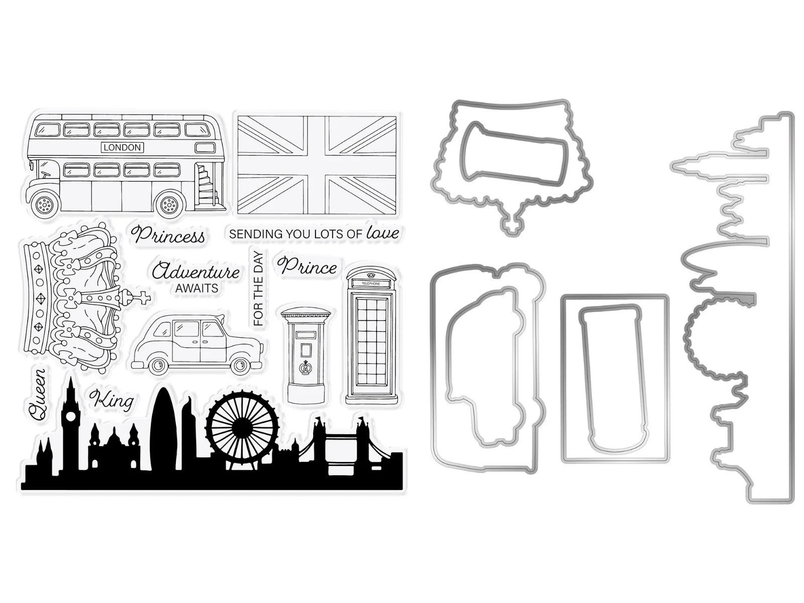 Gemini - Stamp & Die - Best of British City Scenes