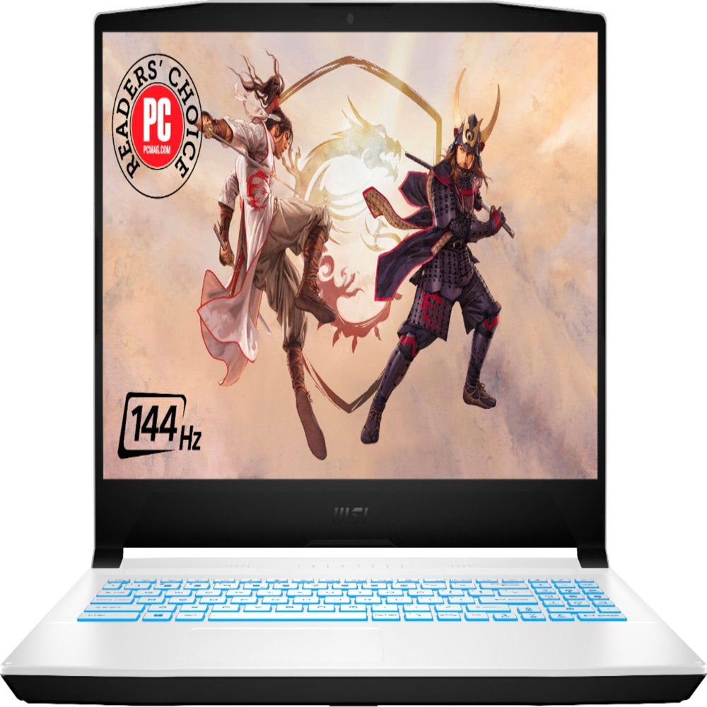 Sword 15 15.6" Gaming Laptop, 144Hz FHD, Intel Core I7-12650H, NVIDIA Geforce RTX 4050 6GB, 16GB DDR5 Memory, 512GB Nvme SSD, Windows 11, White, Sword 15 A12VE-1400