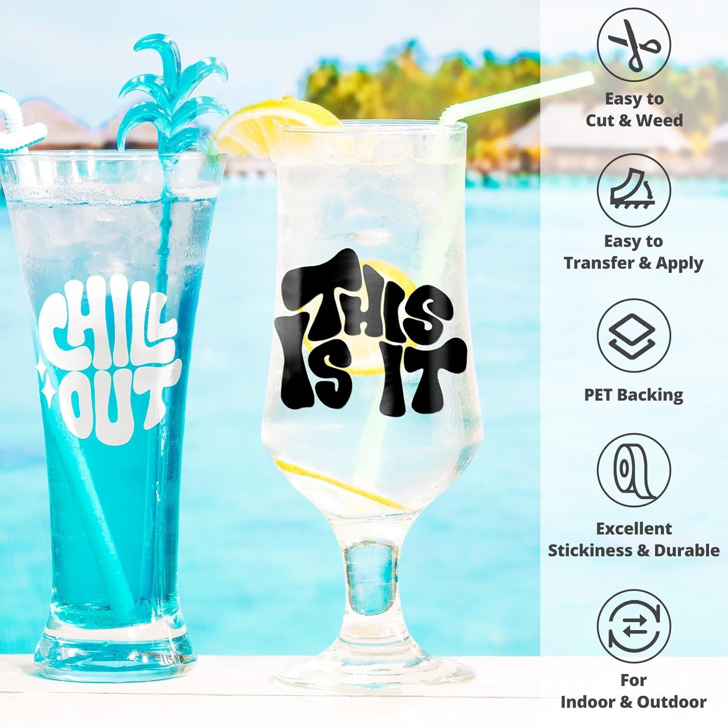 Black Permanent Vinyl, 12" X 100 FT Glossy Black Permanent Adhesive Vinyl Roll Compatible with Cricut Cutting Machine Silhouette, Cameo Cutters, Signs, Scrapbooking, Craft, Die Cutters