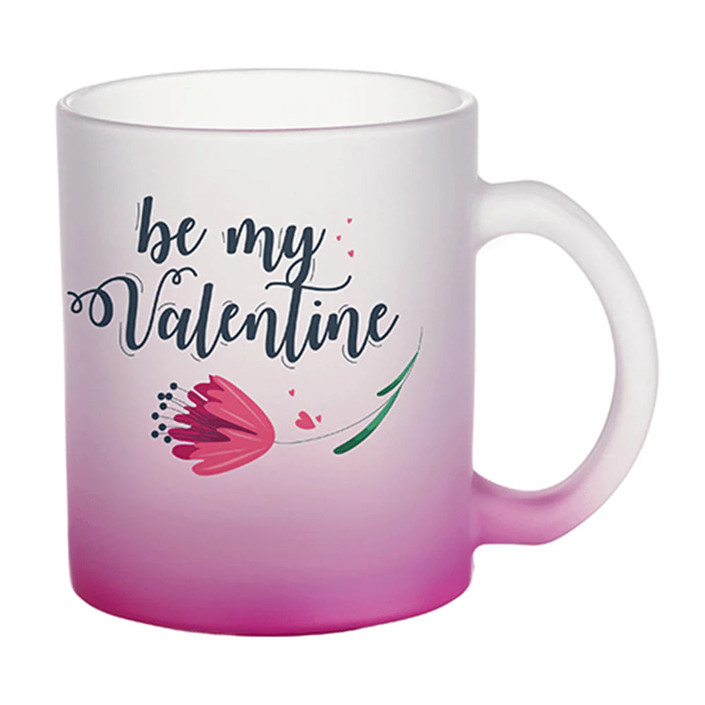 HPN Sublicraft 11 Oz. Color Gradient Sublimation Glass Mug - 36 per Case