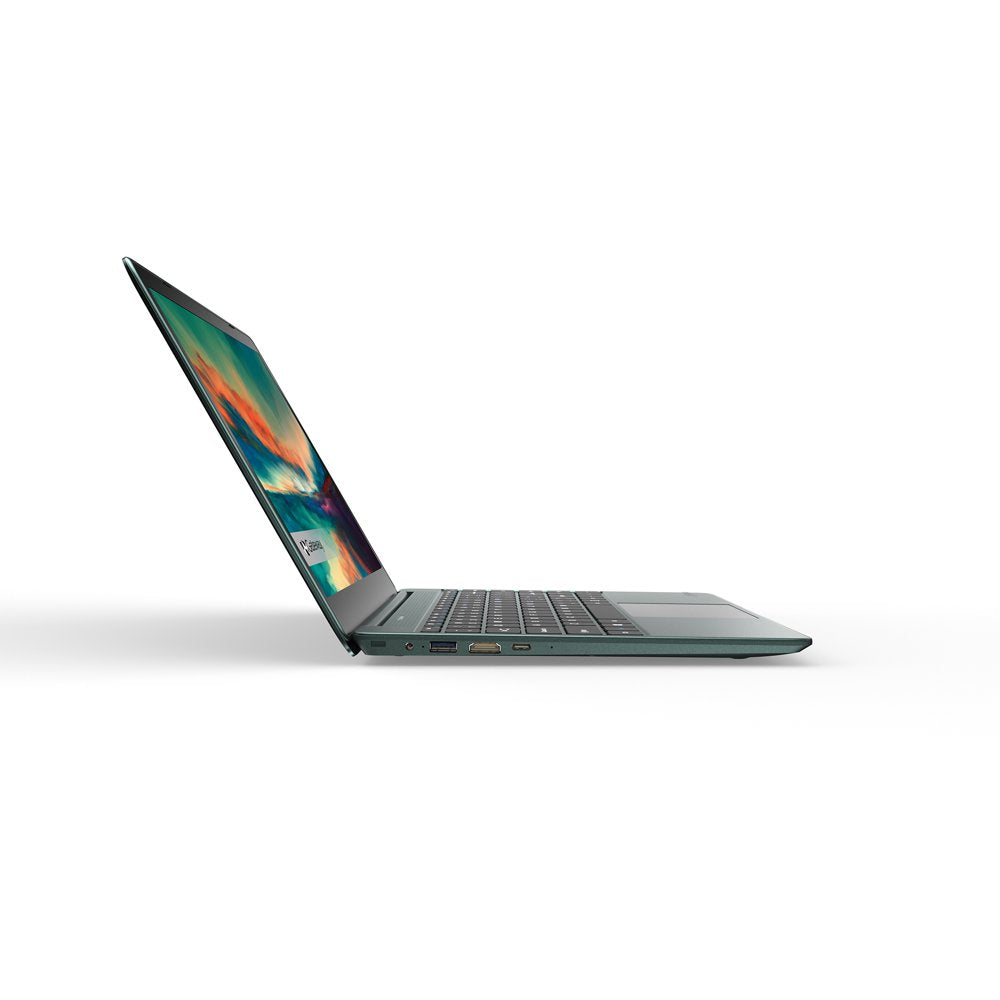 14.1" Ultra Slim Notebook, FHD, Intel® Core™ I5-1135G7, Quad Core, Intel® Iris® Xe Graphics, 16GB RAM, 512GB SSD, Tuned by THX™, Fingerprint Scanner, 1MP Webcam, HDMI, Windows 10 Home, Green