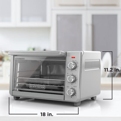 6-Slice Crisp 'N Bake Air Fry Toaster Oven, TO3217SS