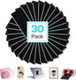5.5" X 12" Smart Permanent Vinyl - 30 Sheet Black Vinyl Compatible with Cricut Joy, Removable Adhesive Vinyl for Party Decor, Label Making and Home Crafting, Accessories