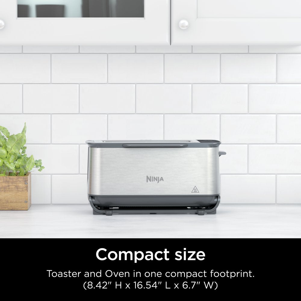 ST101 Foodi 2-In-1 Flip Toaster, 2-Slice Toaster