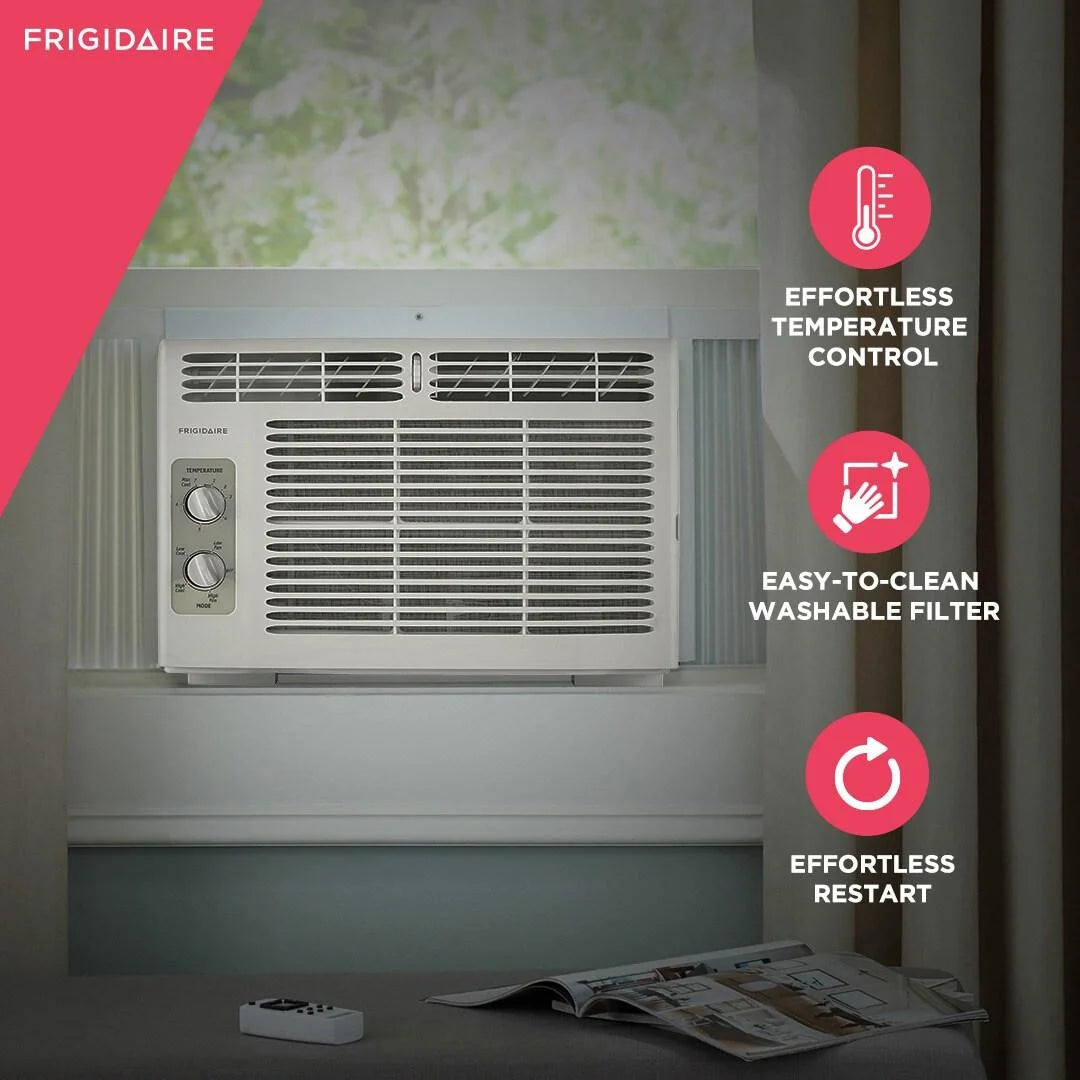 FFRA051WA1 5000 BTU Window-Mounted Air Conditioner