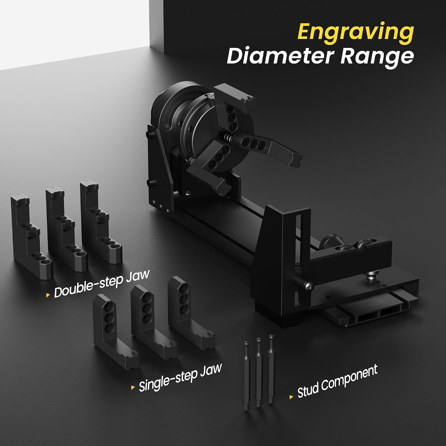 LONGER Laser Engraver Ray5 10000Mw Engraver Machine DIY CNC Laser Cutter Tool for Metal Glass Wood Working Area 15.7 "X15.7" with Air Assist Rotary Roller Kit Laser