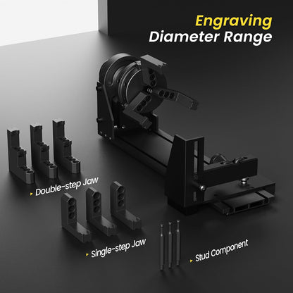 LONGER Laser Engraver Ray5 10000Mw Engraver Machine DIY CNC Laser Cutter Tool for Metal Glass Wood Working Area 15.7 "X15.7" with Air Assist Rotary Roller Kit Laser