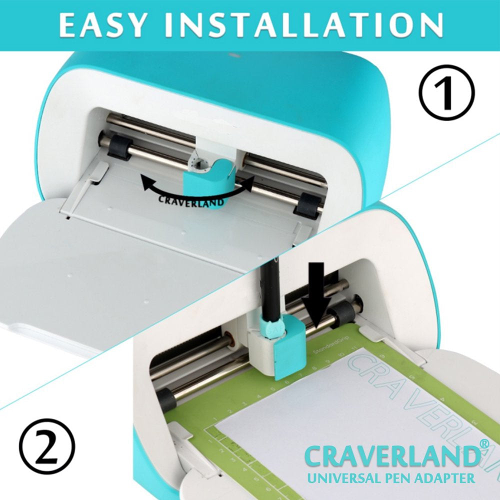 Pen Adapter Accessories Tool Set for Cricut Joy/Joy Xtra Cutting Machine,Compatible with (Sharpie/Pilot/Bic/Um153/Cricut) Pens