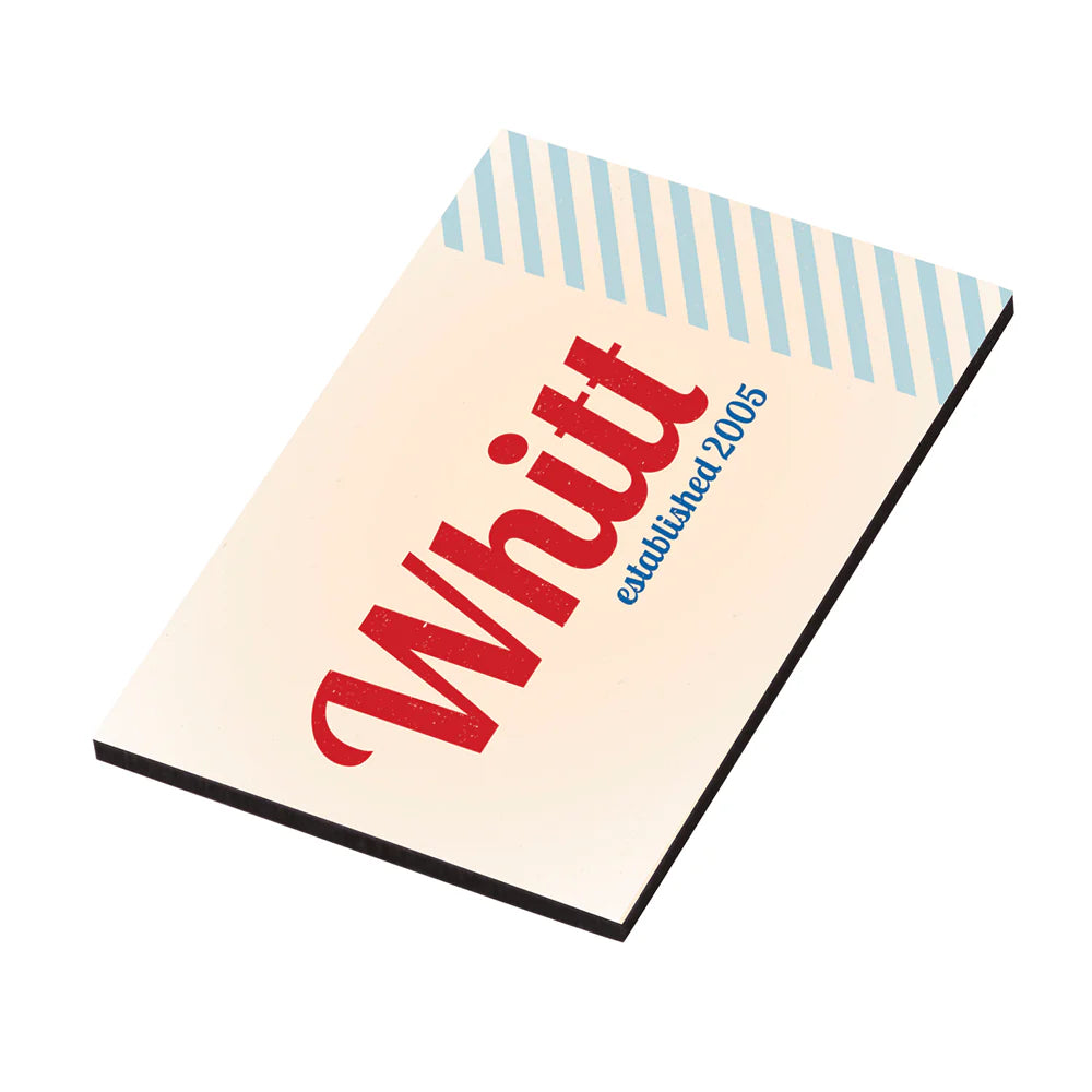 2" X 3" Rectangle Sublimation Hardboard Magnet