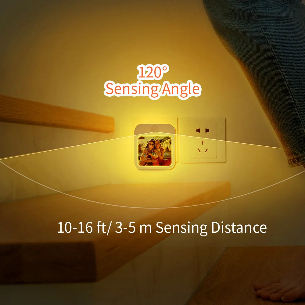 Sublimation LED Night Lights Blanks Plug in Motion Sensor 10 Pack