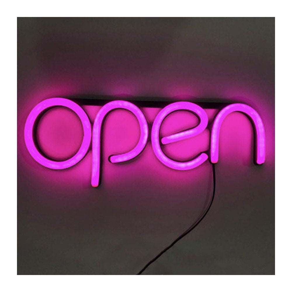 LED Neon OPEN Sign Light for Business Bar Club KTV Wall Decoration Commercial Lighting