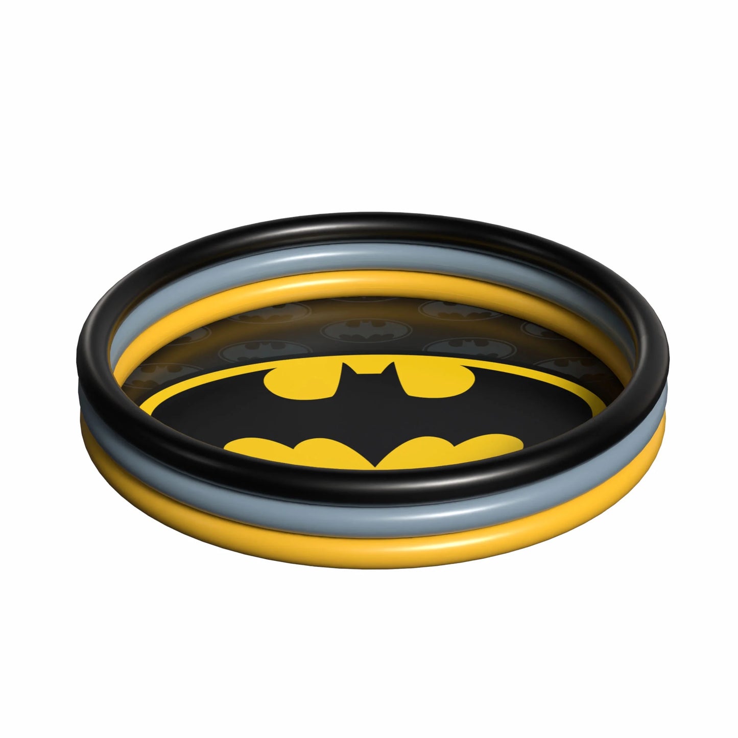 DC Comics  3-Ring Inflatable Swimming Pool, Portable Pool for Outdoor/Indoor Play, for Kids Ages 3+