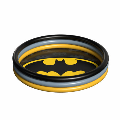 DC Comics  3-Ring Inflatable Swimming Pool, Portable Pool for Outdoor/Indoor Play, for Kids Ages 3+