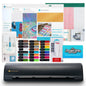 Silhouette CAMEO5α Plus-Black-Print and Cut Bundle