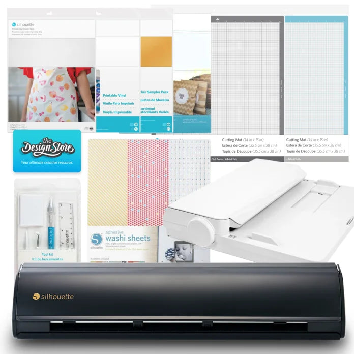 Silhouette CAMEO5α Plus-Black-Print and Cut Bundle