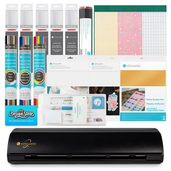 Silhouette CAMEO5α Plus-Black-Print and Cut Bundle