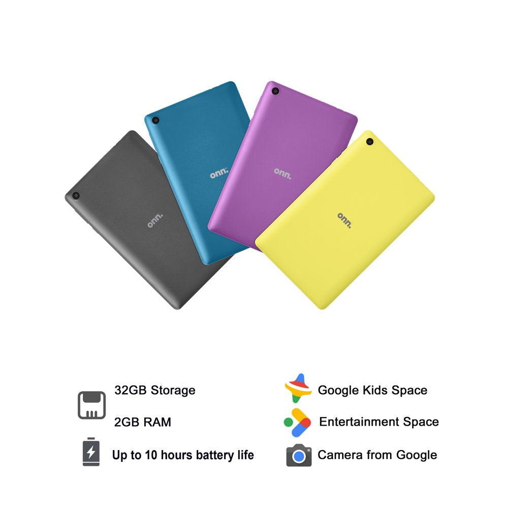 7" Tablet, 32GB (2022 Model) , 2.0 Ghz Quad-Core Processor, Charcoal