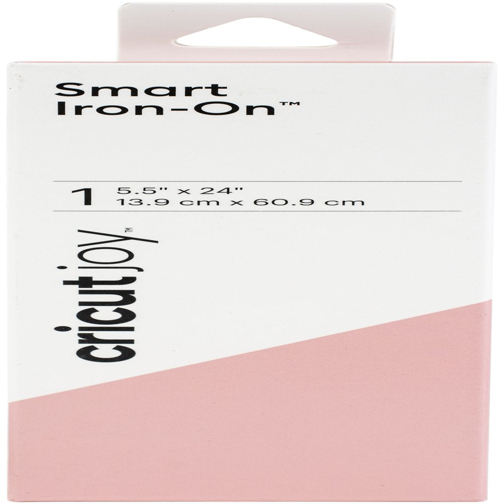 Joy Smart Iron-On Vinyl, 5.5" X 24", Blush Pink