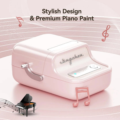 B21 Label Maker Machine with Tape，2 Inch Inkless Sticker Printer Thermal Labeler for Price Address Label for Home Storage Office and Small Business,Pink
