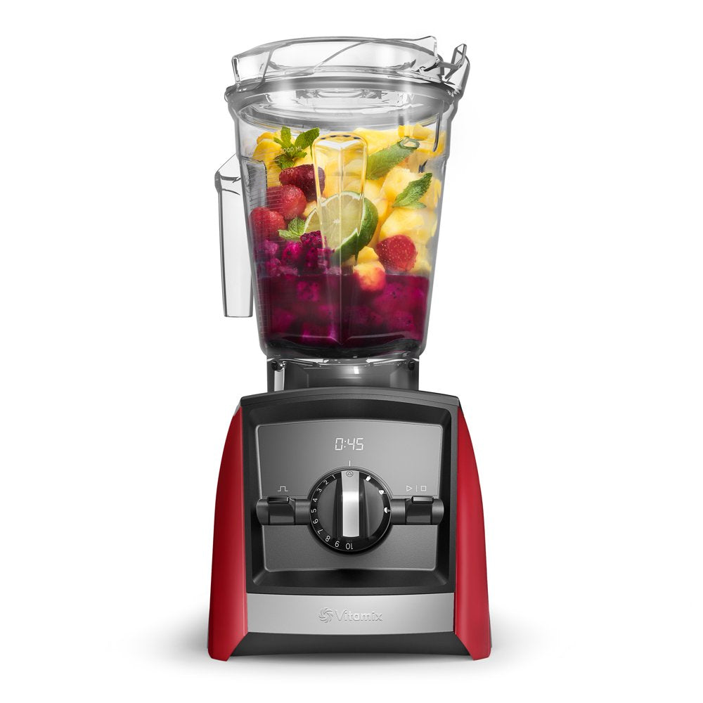 Ascent Series A2500 Blender, Red