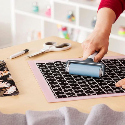 Cricut Fabricgrip Adhesive Cutting Mat 12" X 12", High Density Fabric Craft Cutting Mat. Use for Explore/Maker, (2 CT)