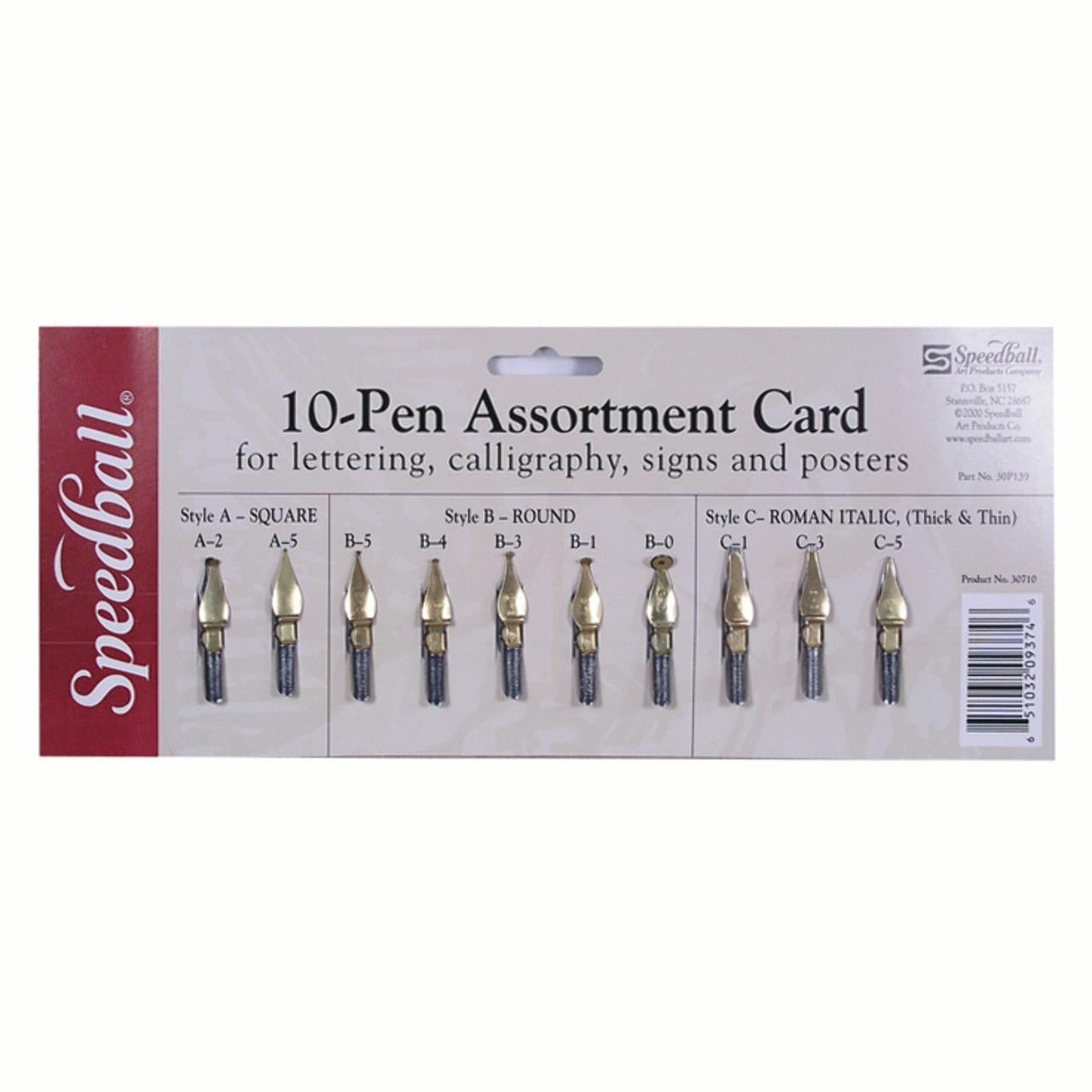 10-Pen Nib Assorted Set