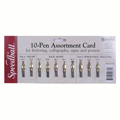 10-Pen Nib Assorted Set
