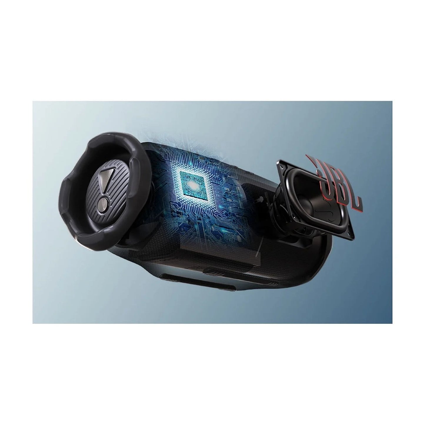 Charge 6 - Portable Waterproof & Drop-Proof Bluetooth Speaker, Bold  Pro Sound with AI Sound Boost, 28Hrs of Playtime, Built-In Powerbank & Comes with a Sturdy/Removable Carrying Strap (Black)