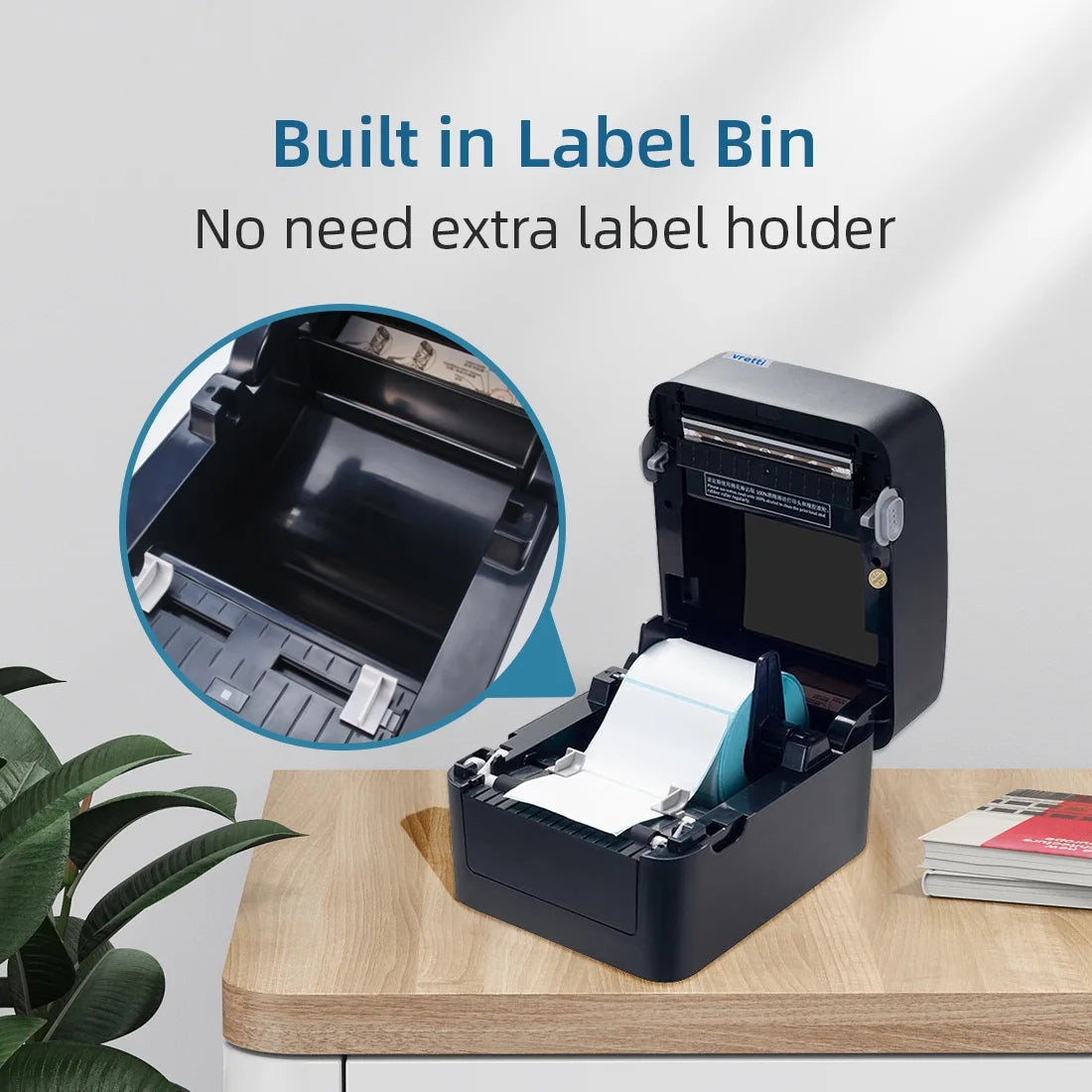 420 Bluetooth Thermal Label Printer , 4X6 Label Printer for Shipping Packages, Compatible with Windows Smartphone