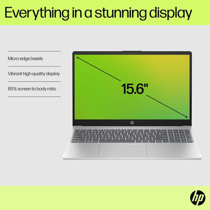 HP 15.6" FHD Laptop 2026 Edition with Copilot AI, 32GB RAM, 1TB SSD, Intel Processor, Long Battery Life, Lightweight 3.64 Lbs, Microsoft 365, Windows 11 for Students & Office