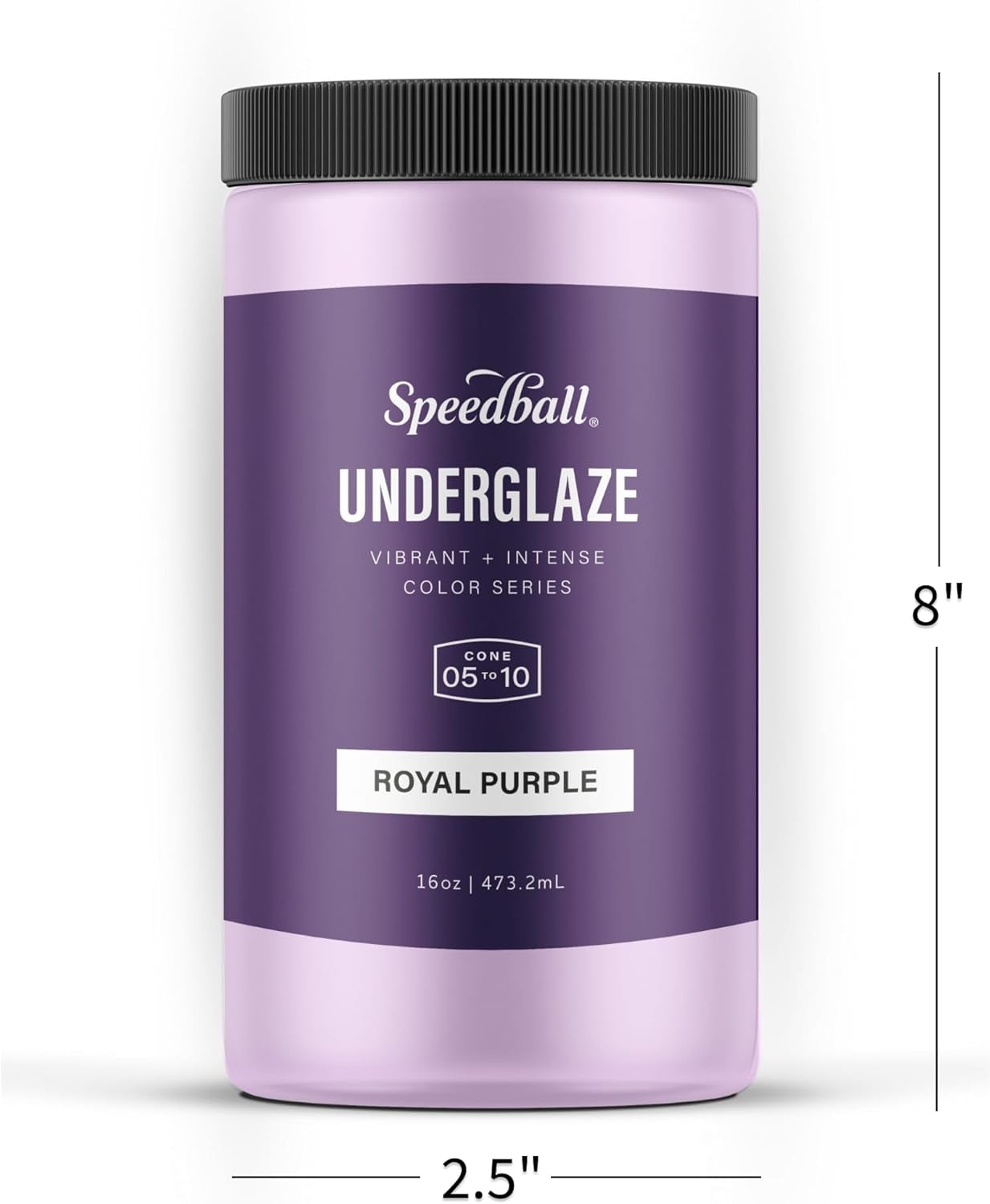 Speedball 001080 Underglaze Deluxe School Pack, 12-Pack, 16 Oz, Multicolor