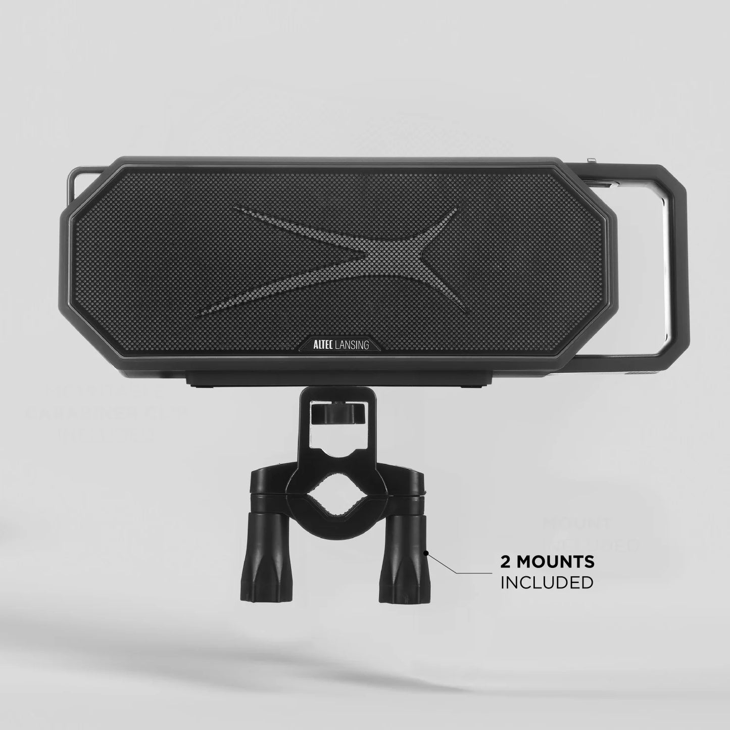 Hydrashock 2.0 Everythingproof™ Bluetooth Speaker, 20H Playtime, Hyperedge LED, Qi Wireless Charging, IP67 Waterproof, Party Sync, USB-C Fast Charge