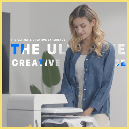 HTVRONT 1500W 15"X15" Automatic Heat Press Machine Bundle, Sublimation Printer Transfer HTV Vinyl