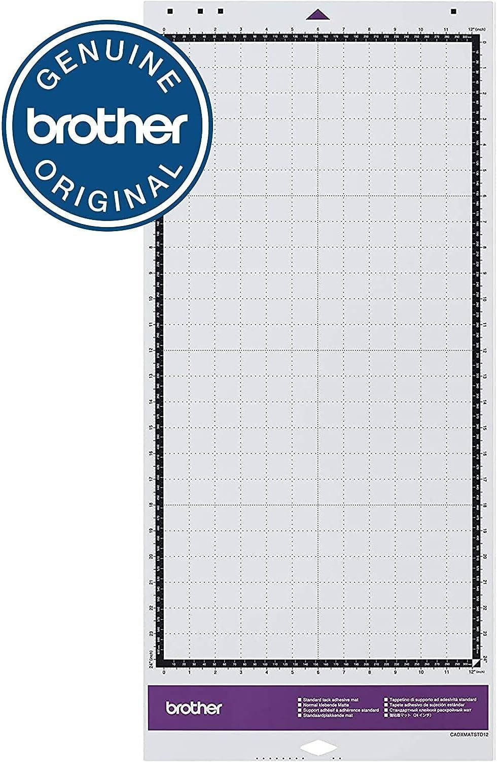 Scanncut DX Mat CADXMATSTD24, Large 12" X 24" Standard Tack Adhesive for Cardstock, Vinyl, Foam and More, Replacement Accessory