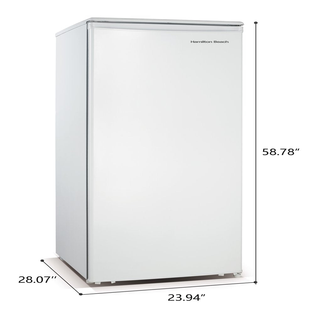 , 10.1 Cu. Ft. Upright Freezer, White, HBFRF1010