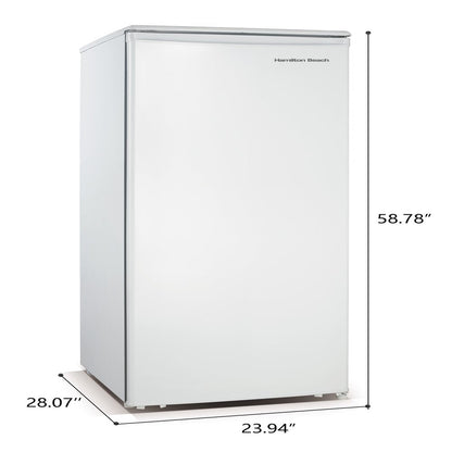 , 10.1 Cu. Ft. Upright Freezer, White, HBFRF1010