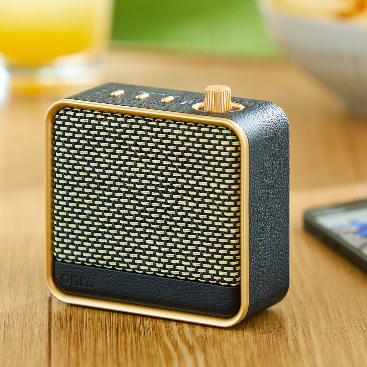 Small Wi-Fi Speaker with Bluetooth Technology, Black
