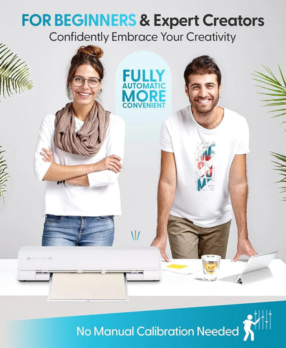Silhouette Cameo5Α (Alpha) 12" Smart Cutting Machine - Classic White