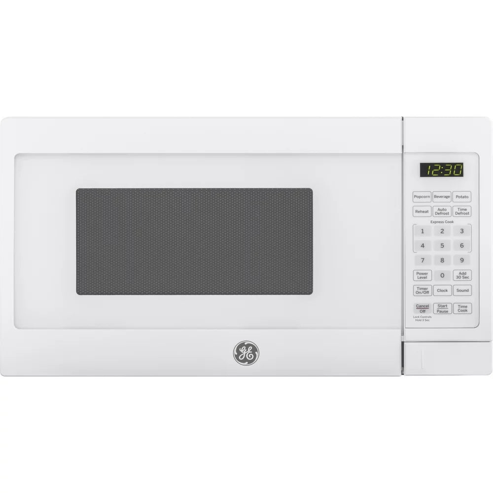 GE® 0.7 Cu. Ft. Capacity Countertop Microwave Oven, White, JES1072DMWW