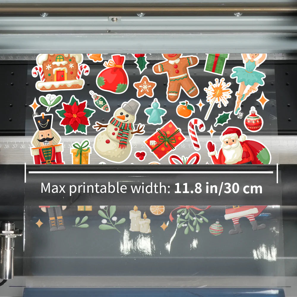 A3 UV DTF Starter Kit with Printer Dual I3200U1Hd Print Head All in One System with Laminating Multifunction AB Film UV Light