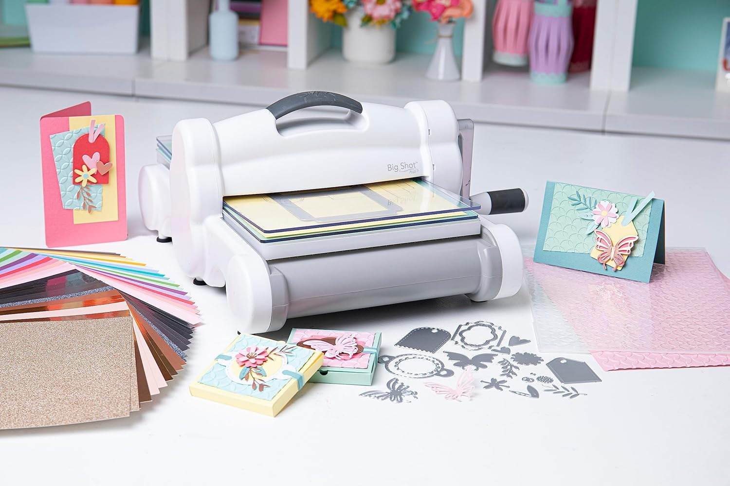 Sizzix Big Shot plus Starter Kit (9"), White/Grey