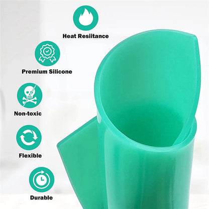 Sublimation Tumblers Wrap for Cricut Mug Press, 3 Thicknesses Green Silicone Mug Wrap for Heat Press Sublimation Machine